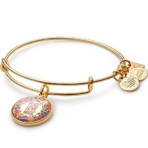 Alex and Ani Peace Love and Music Bangle